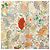 Pañuelo de seda Hermès White Fleurs et Papillons de Tissus 90 Blanco - vista 2
