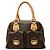 Louis Vuitton Brown Monogram Manhattan PM Marron
