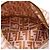 Borsa a tracolla Fendi Brown Zucca Canvas Marrone Marrone chiaro - vista 4