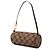 Louis Vuitton Brown Damier Ebene Papillon Pochette Castaño - vista 2