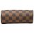 Louis Vuitton Brown Damier Ebene Papillon Pochette Castaño - vista 3