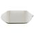 LOEWE Mini Bolsa Hobo Hammock em couro branco Fora de branco - vista 3