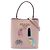 Borsa Satchel Prada Brown Small Saffiano Cuir Smalto Panier Marrone Carne