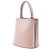 Borsa Satchel Prada Brown Small Saffiano Cuir Smalto Panier Marrone Carne - vista 2
