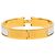 Bracelete Clic H PM em esmalte branco Hermès - vista 3
