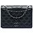 Chanel Black Medium Quilted Lambskin Ballerine Flap Nero