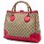 Gucci Diana Tote em lona GG bege e bambu - vista 2