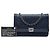 Chanel Blue Quilted Lambskin Boy Wallet On Chain Blu navy - vista 7