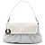 Borsa a tracolla Fendi Small Zucca in tela rivestita marrone modello Chef