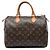 Louis Vuitton Brown Monogram Speedy 30 Marrom