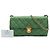 Prada Bolso Bandolera de Tessuto Verde Impuntu con Cadena - vista 7