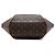 Louis Vuitton Brown Monogram Ellipse PM Marrone - vista 3