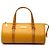 Borsa a mano Burberry in pelle gialla Giallo Senape