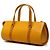Borsa a mano Burberry in pelle gialla Giallo Senape - vista 2