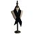 Autre Marque Dior Schal Schwarz Hahnentritt-Muster