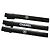Chanel Set de 3 Pinzas para el Pelo Negro