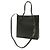 Borsa Balenciaga Tote S in pelle nera Nero - vista 3