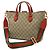 Gucci GG Supreme BOSCO Dog Applique Tote Bag Pink Red Beige Green Yellow - view 3