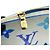 Louis Vuitton Monogram Giant LV By the Pool Pochette Tic PM M82492 Blu Crudo - vista 9