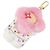 Vivienne Amuleto de bolso Louis Vuitton Monogram Multicolore Rosa