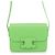 Triomphe Céline Borsa a tracolla Celine in pelle verde chiaro