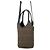Borsa a mano Miu Miu Ivy Mini in tessuto e pelle Nero Multicolore Verde - vista 2