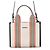 Borsa Tote Piccola Burberry Icon Stripe Trim Marrone Nero Rosso Beige
