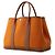 Hermès Saco Tote Hermes Garden TPM Dourado - vista 2