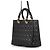 Borsa a mano 2-way Christian Dior Lady Cannage Large Nero - vista 2