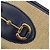 Horsebit 1955 Cartera larga Gucci en beige y azul marino - vista 5