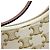 Céline Bolso de hombro de piel Celine Triomphe Ava Blanco - vista 10