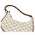 Céline Bolso de hombro de piel Celine Triomphe Ava Blanco - vista 12