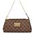 Bolsa de Ombro Louis Vuitton Damier Ebene Vermelho