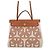 Hermès Sac à main Hermes Herbag Zip PM Marron Beige Écru
