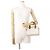 Céline Bolsa Boston Small Triomphe Celine Marrom Bege - vista 4