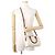Céline Bolsa Boston Small Triomphe Celine Marrom Bege - vista 5