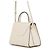 Borsa a mano Valextra Iside Medium Bianco - vista 2