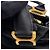 Borsa a tracolla Chloé Marcie in pelle di vitello nera Nero - vista 12