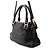 Borsa a tracolla Chloé Marcie in pelle di vitello nera Nero - vista 2