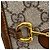 Borsa a tracolla Gucci GG Supreme Horsebit Marrone Beige - vista 10