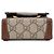 Borsa a tracolla Gucci GG Supreme Horsebit Marrone Beige - vista 3
