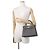 Hermès Borsa Hermes Kelly 25 in pelle Togo Etain Grigio - vista 4