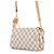 Borsa a tracolla Louis Vuitton Damier Azur Eva Beige - vista 2