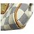 Borsa a tracolla Louis Vuitton Damier Azur Eva Beige - vista 8