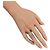 Cartier Vendome Band Ring Silber Golden - Ansicht 2