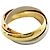 Anello Cartier Trinity in Oro 18K Argento D'oro - vista 4