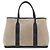 Hermès Borsa Tote HERMES Garden PM con nastro Bolduc Marrone Nero Giallo