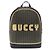Zaino Gucci Guccy in pelle Nero D'oro - vista 2