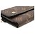 Louis Vuitton Monogram Macassar Portefeuille Long Tri-fold Wallet Marrone Nero Monogramma - vista 4