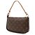Louis Vuitton Monogram Pochette Accessoires Handbag Pouch Marrone Monogramma - vista 3